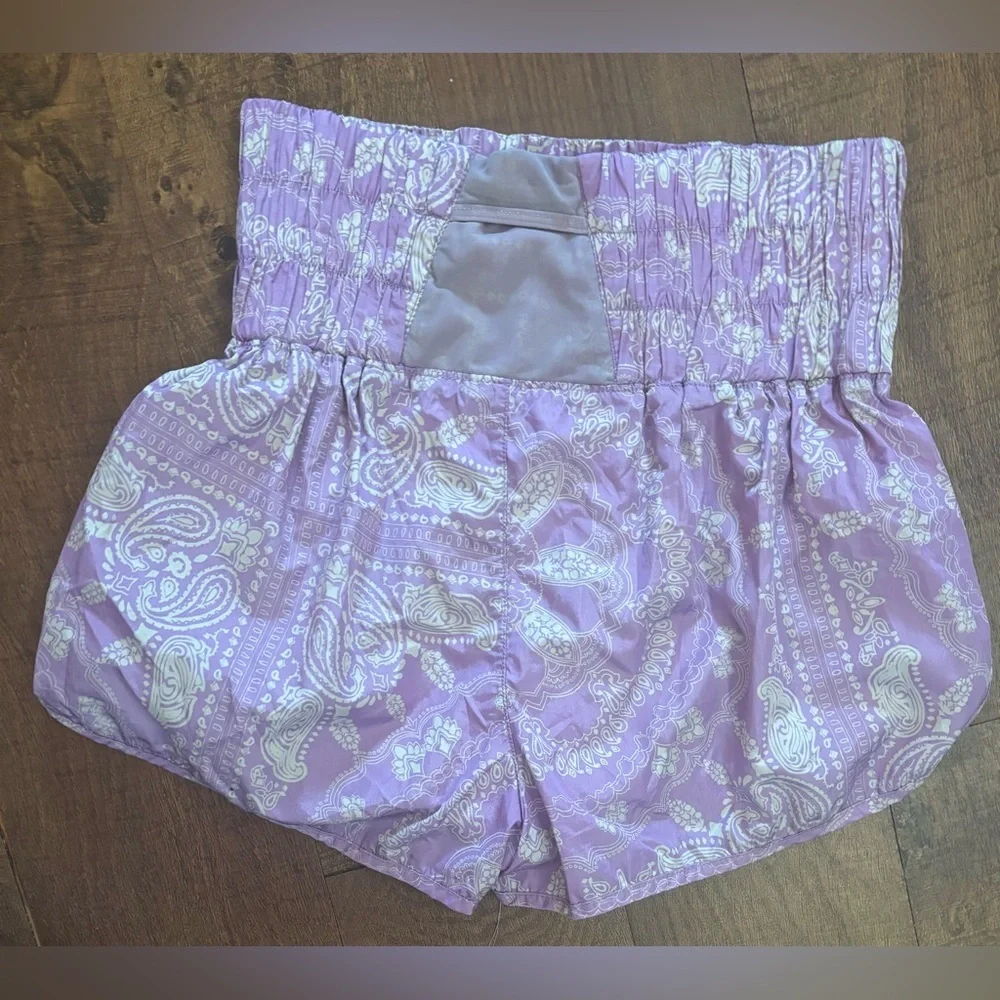 Fp movement by free people breezy, high-rise athletic shorts sz medium